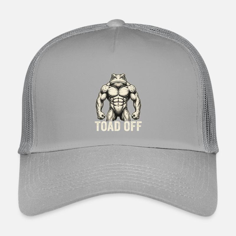 Toad Off Internet Meme Frog Kinder Trucker-Cap