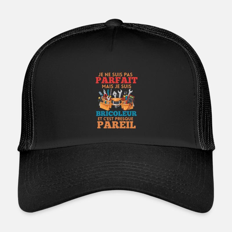 Bricoleur imparfait mais presque pareil Casquette trucker enfant