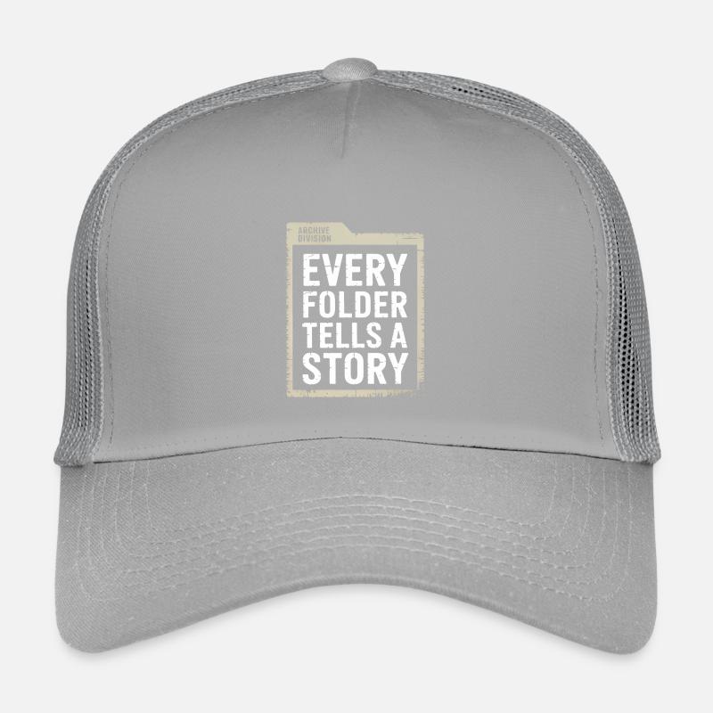 Chaque dossier raconte une histoire Casquette trucker enfant