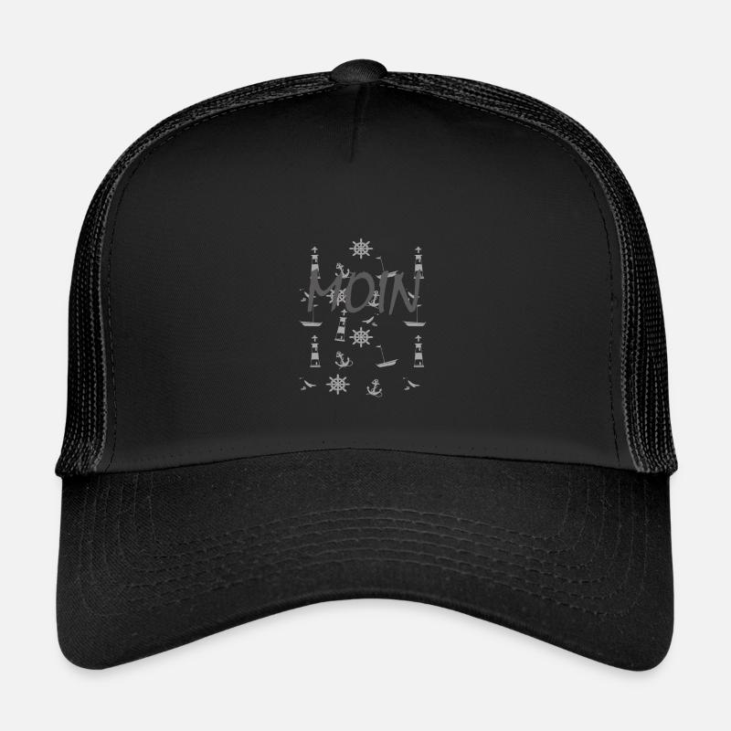Maritime Symbole Moin Kinder Trucker-Cap