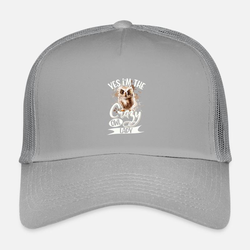 Eule Eulen Lustiger Spruch Kinder Trucker-Cap