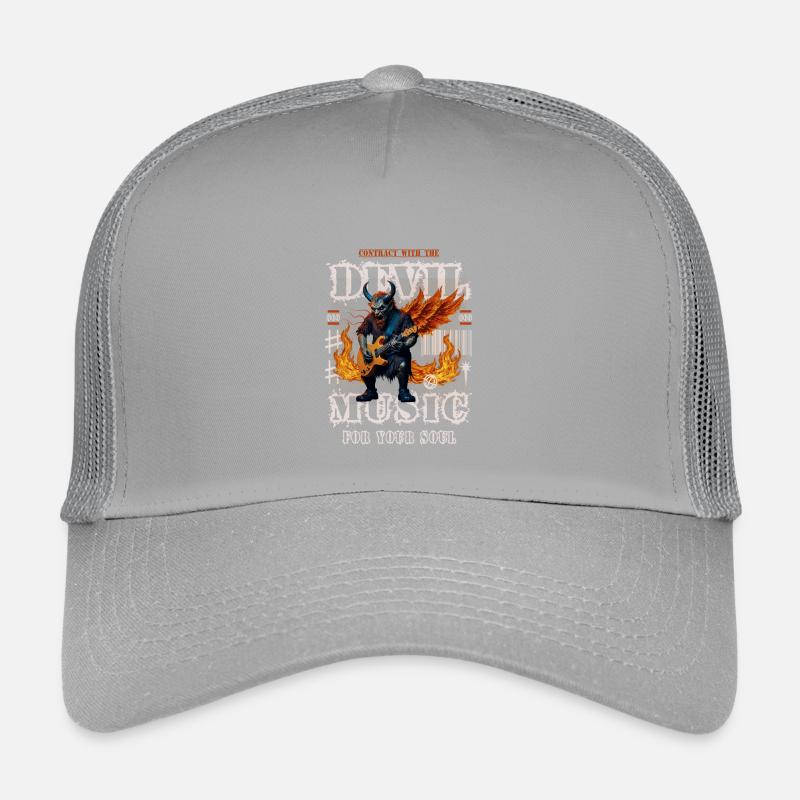 Teufel Rock Musik Kinder Trucker-Cap