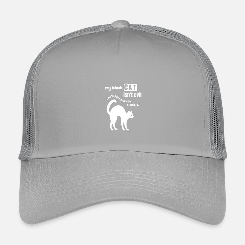 Black Cat isnt Evil Kids’ Trucker Cap