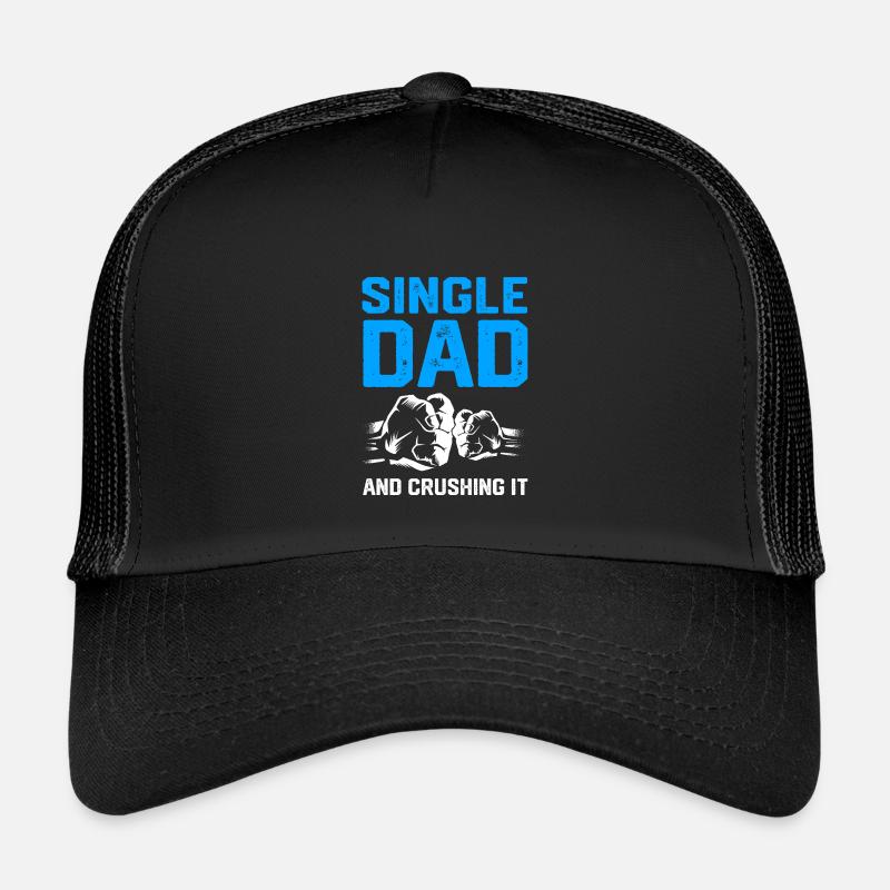 Single Dad Father Single Single Parent Kids’ Trucker Cap