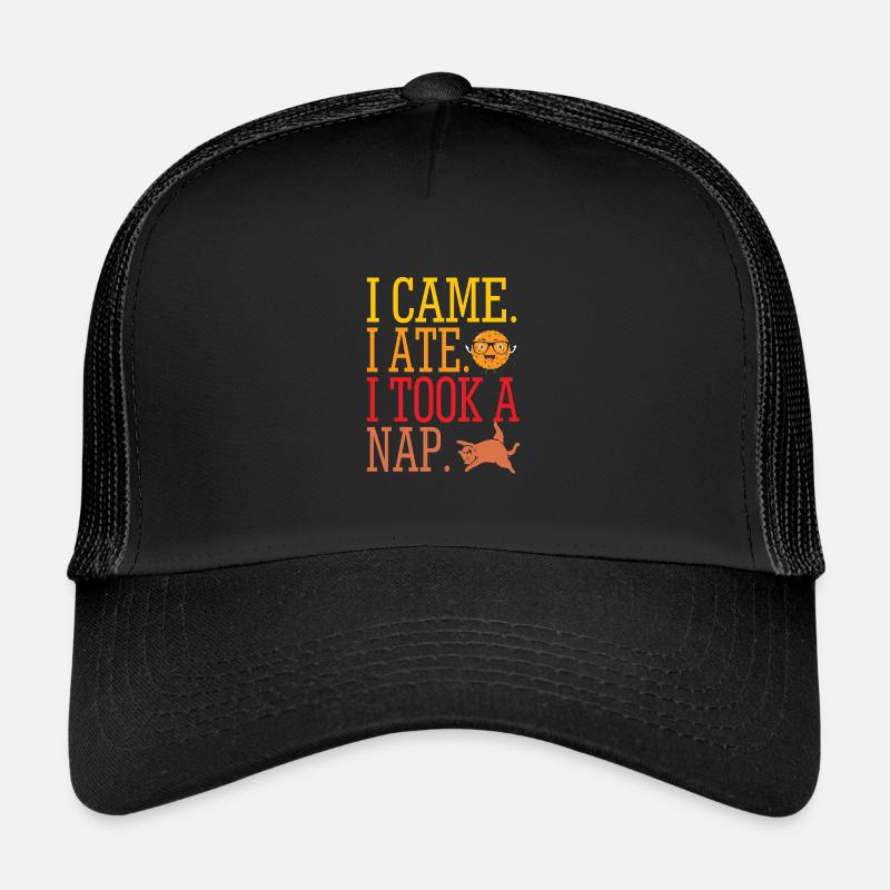 I came ate took a nap Kids’ Trucker Cap