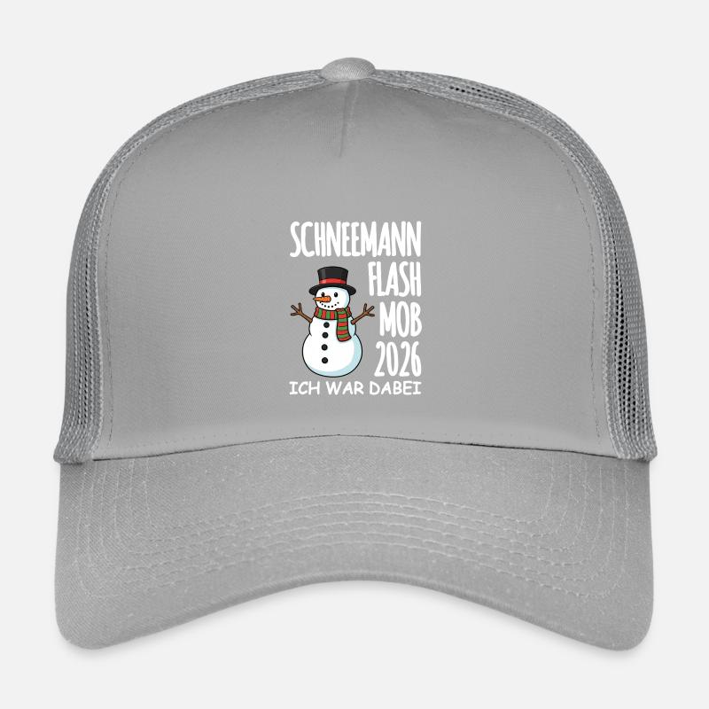 Snowman flash mob Kids’ Trucker Cap