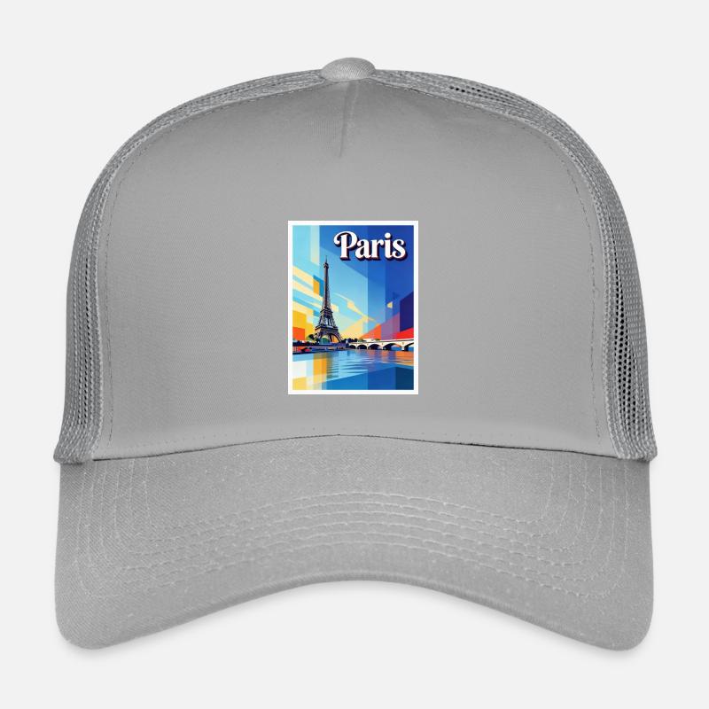 Pariser Prisma-Eiffel Kinder Trucker-Cap