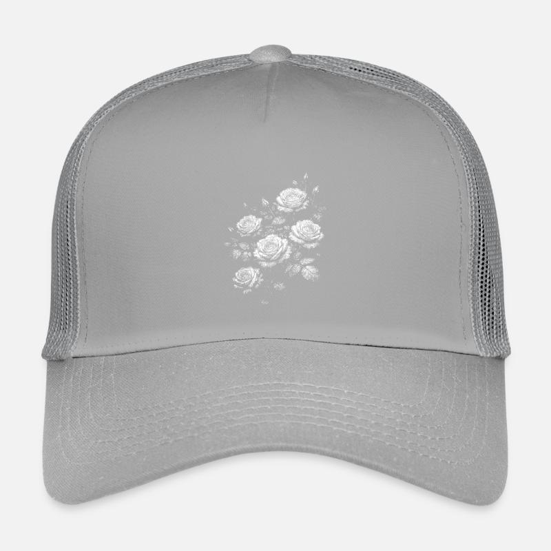 Roses Casquette trucker enfant