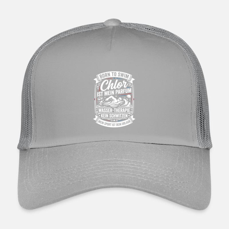 Le chlore est mon parfum : style nage Casquette trucker enfant