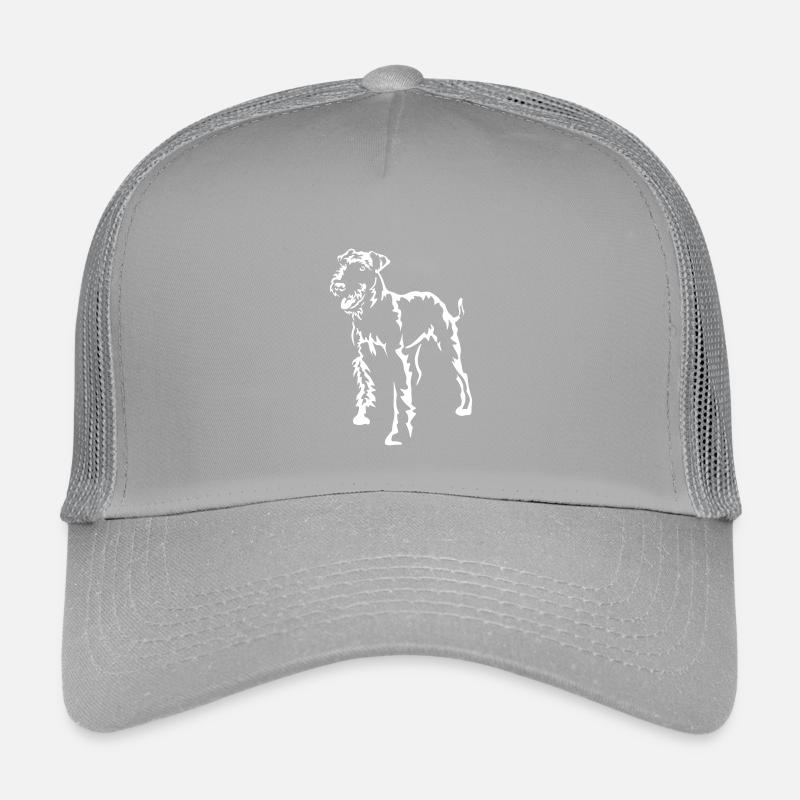 Airedale Terrier "Black Edition" Kinder Trucker-Cap