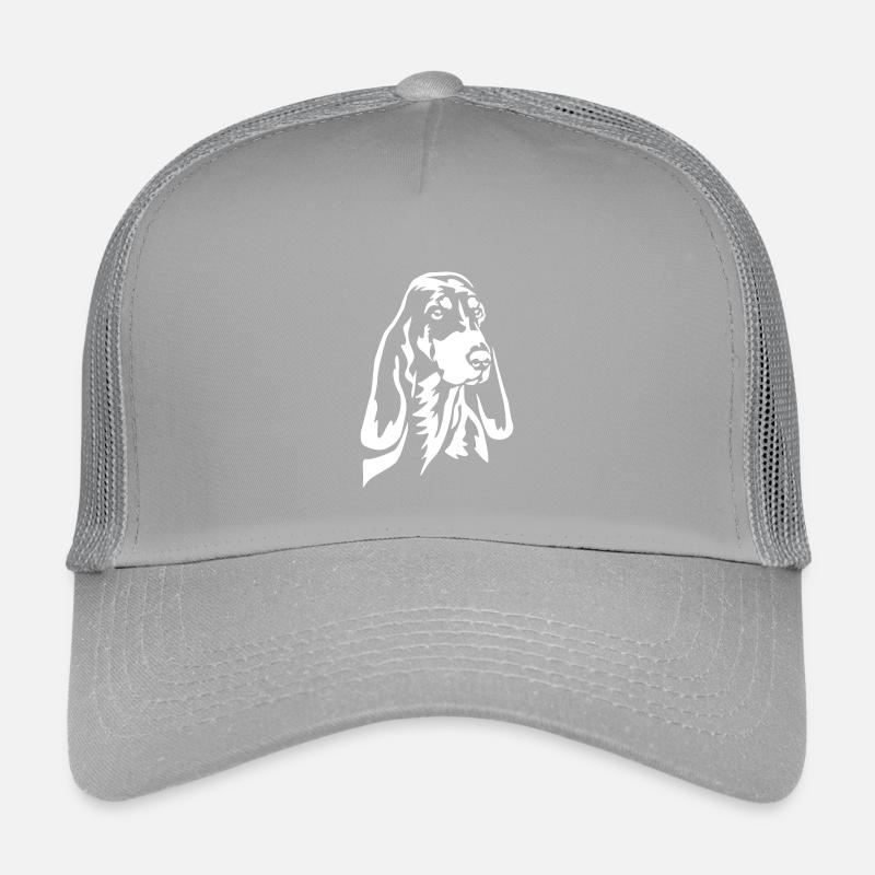 Berner Laufhund Kopf "Black Edition" Kinder Trucker-Cap