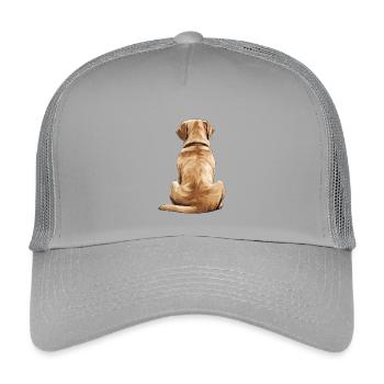 Labrador Retriever - Kids’ Trucker Cap - light grey - Front