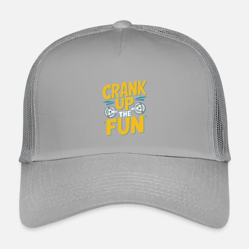Dynamic Bicycle Gear Motivational Design Kids’ Trucker Cap