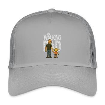 The Walking DAD - Kinder Trucker-Cap - Hellgrau - Vorne