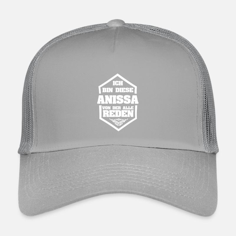 Rufname Anissa Kinder Trucker-Cap