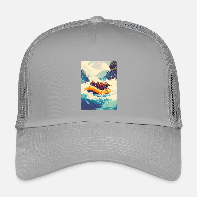 Rafting-Expedition in Wild Rapids Kinder Trucker-Cap