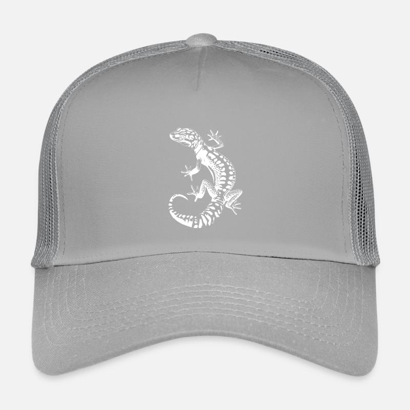 Gecko Silhouette Léopard Gecko Casquette trucker enfant