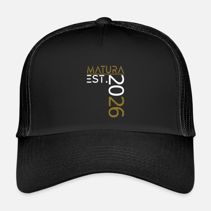 Matura 2026 - Kids’ Trucker Cap - black/black