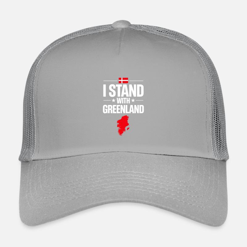 Kartenunterstützung der Grönland-Flagge Kinder Trucker-Cap