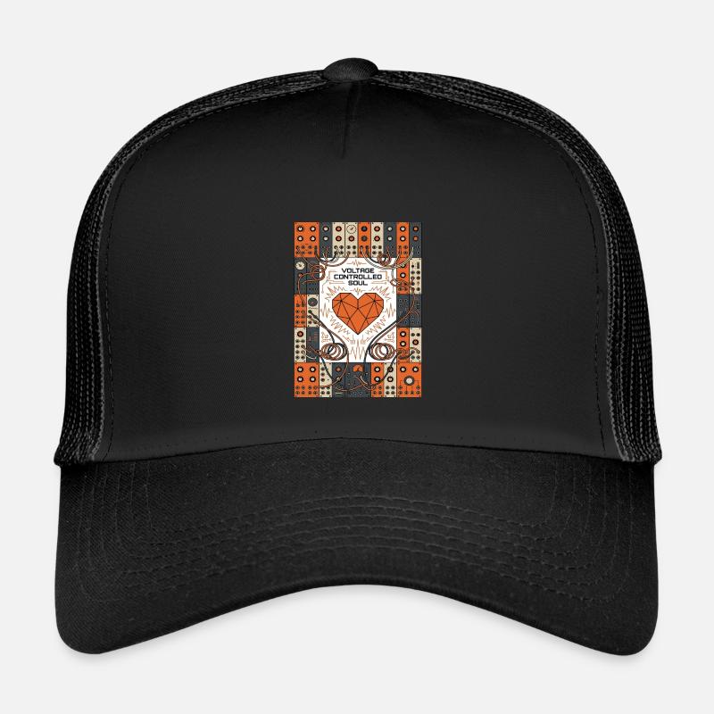 Spannungsgesteuerte Seele. Synthie Kinder Trucker-Cap