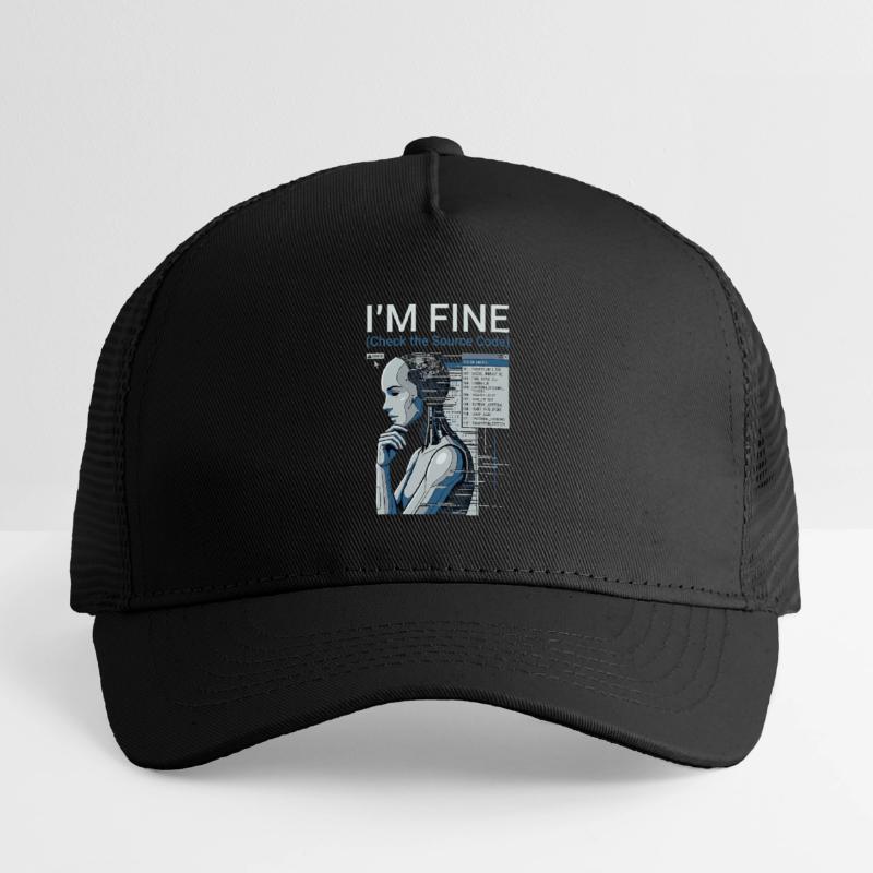 Check The Source Code Kids’ Trucker Cap