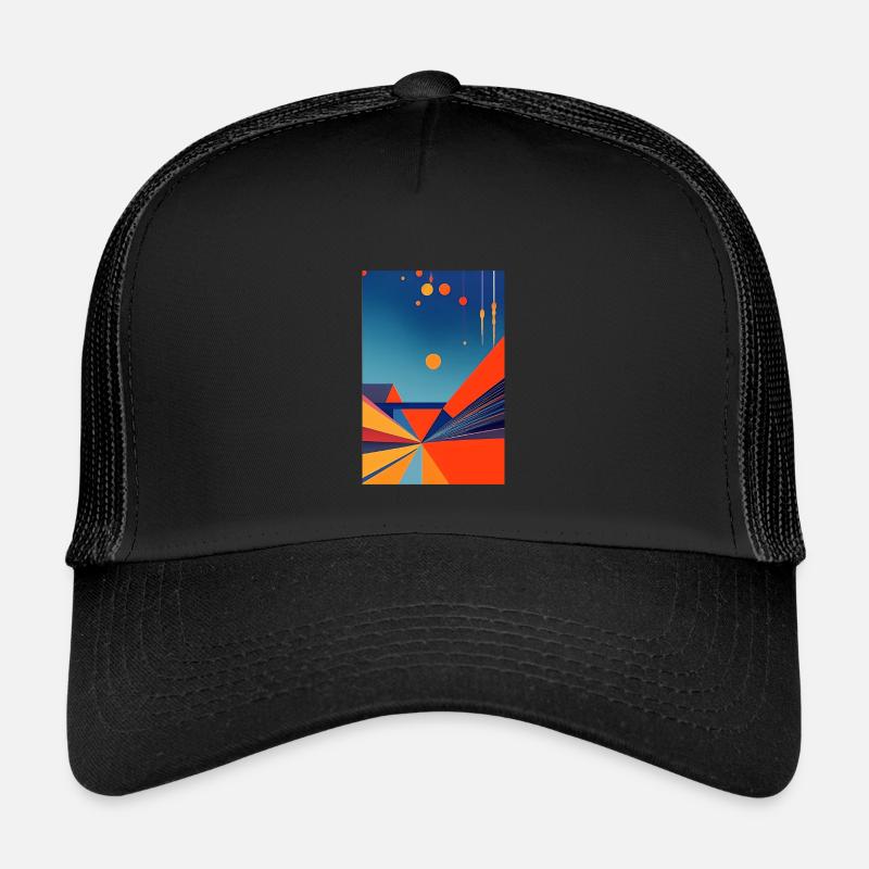Abstract art Kids’ Trucker Cap