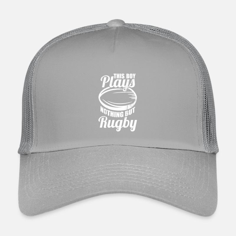 Garçon de rugby Casquette trucker enfant