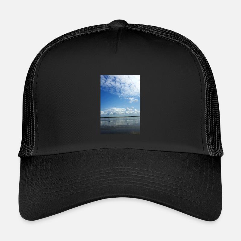JensJensen - Kinder Trucker-Cap - Schwarz/Schwarz
