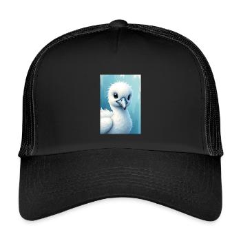 Albatross - Kids’ Trucker Cap - black/black - Front