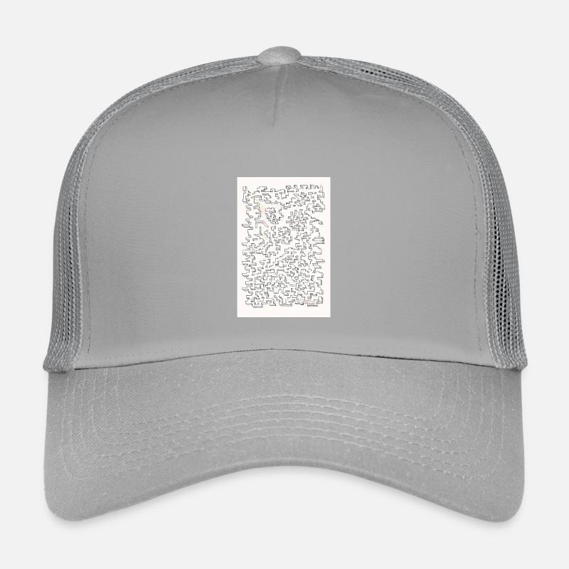 Retro Maze  Kinder Trucker-Cap