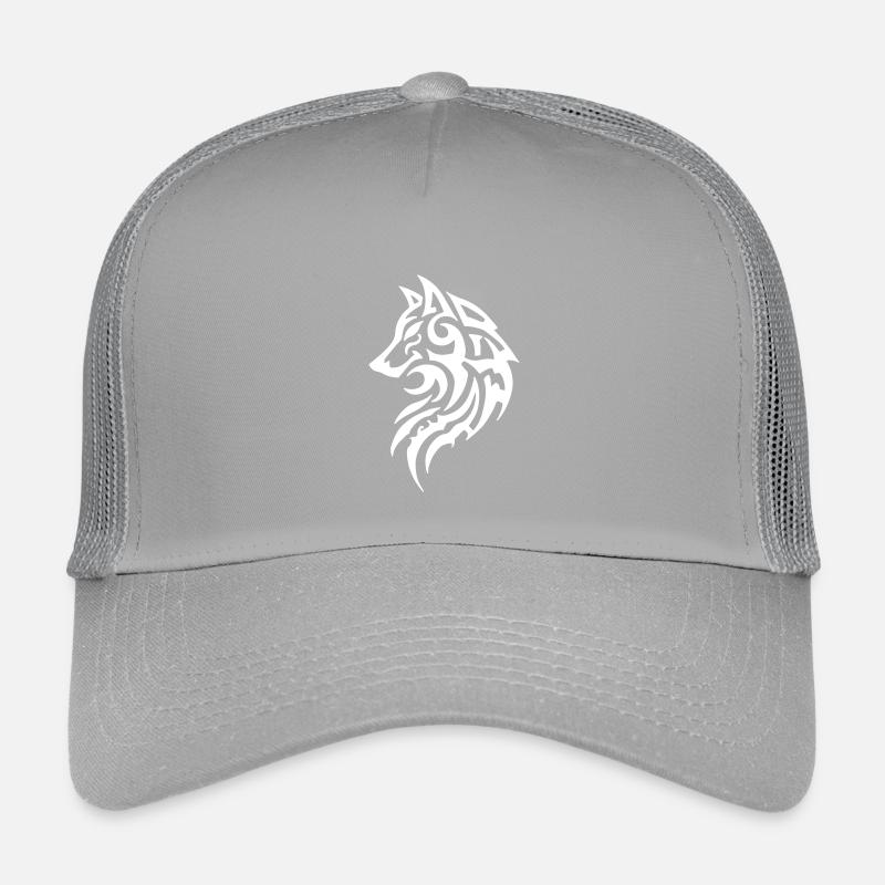 Tatouage Tribal Loup Casquette trucker enfant