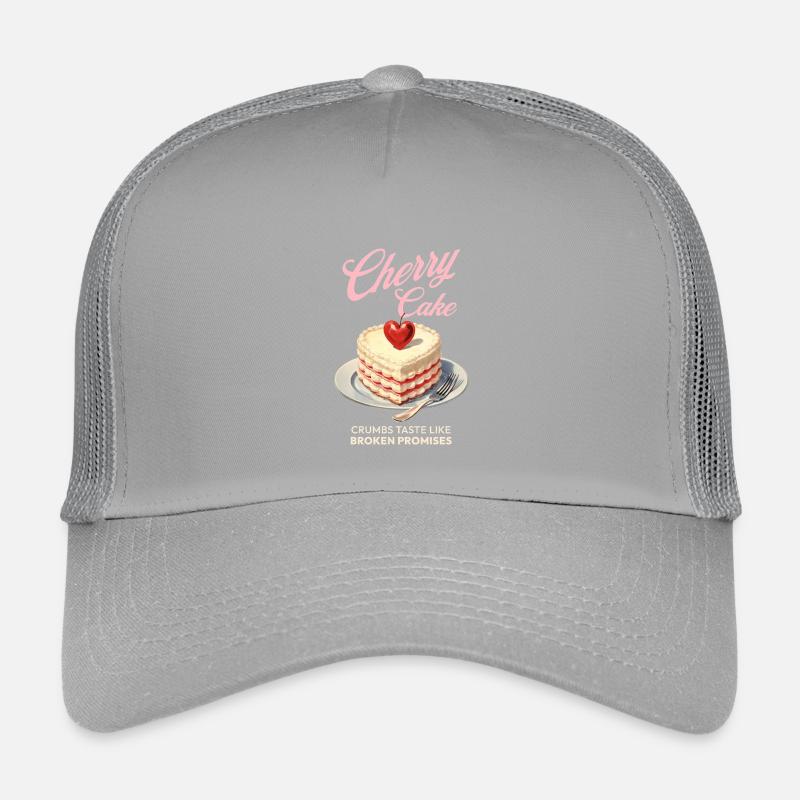 Kirschen Kirschkuchen Backen Geschenk Kinder Trucker-Cap