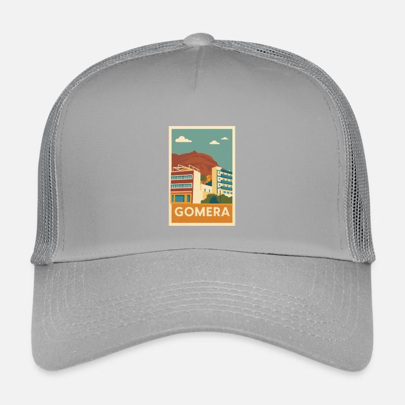 Panorama de l’île de Gomera Casquette trucker enfant