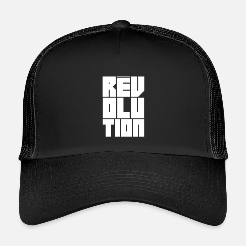 Rêv'olution - Kids’ Trucker Cap - black/black