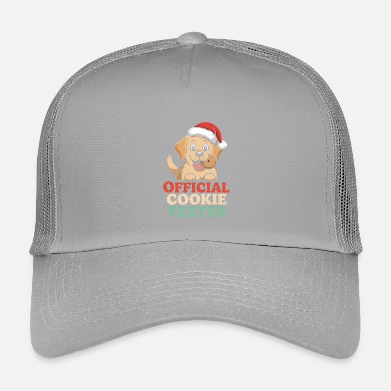 Weihnachtshund Humor Kinder Trucker-Cap
