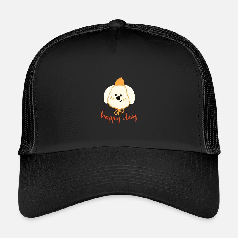 Journée Heureuse, Adorable Chien Casquette trucker enfant