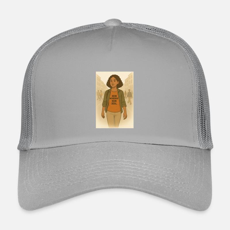 Pas de mot à dire, pas d’accord Casquette trucker enfant