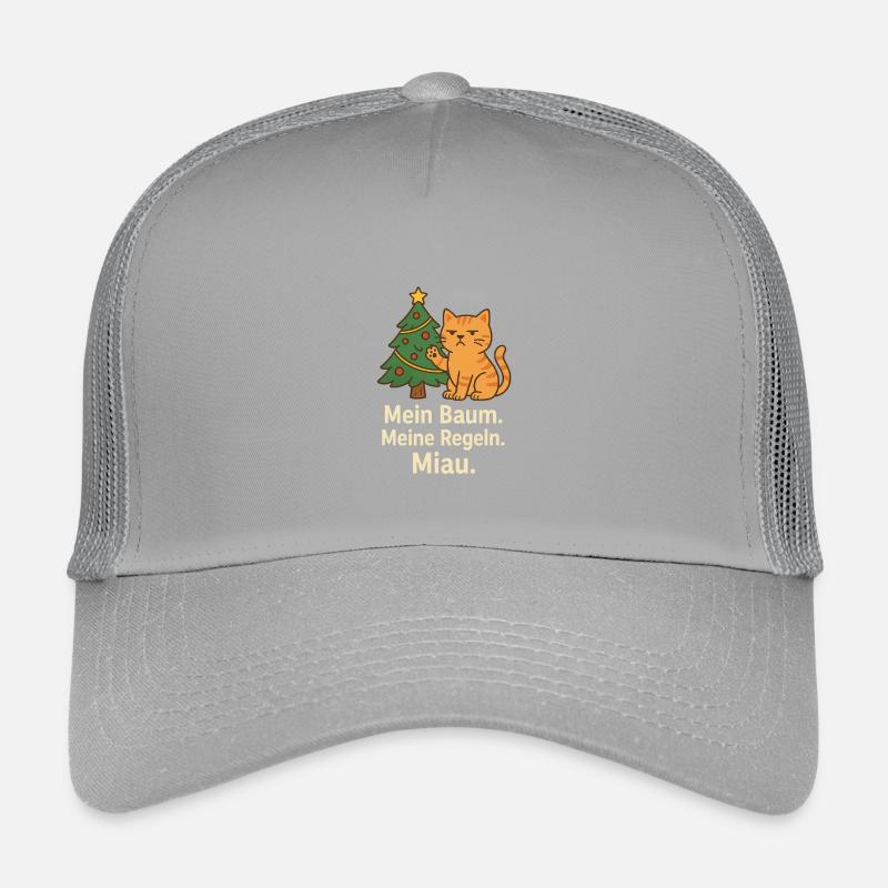 My tree. My rules. Meow. – Cat humor Kids’ Trucker Cap