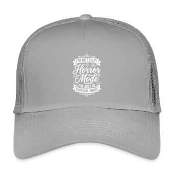 Horror Mode: Survival Mode - Kids’ Trucker Cap - light grey - Front