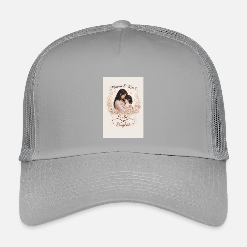 Amour éternel, mère et enfant Casquette trucker enfant