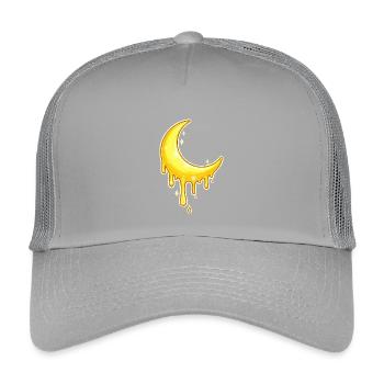 Goutte de Lune d’Or - Casquette trucker enfant - gris clair - Devant