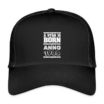 1988 - Kids’ Trucker Cap - black/black - Front
