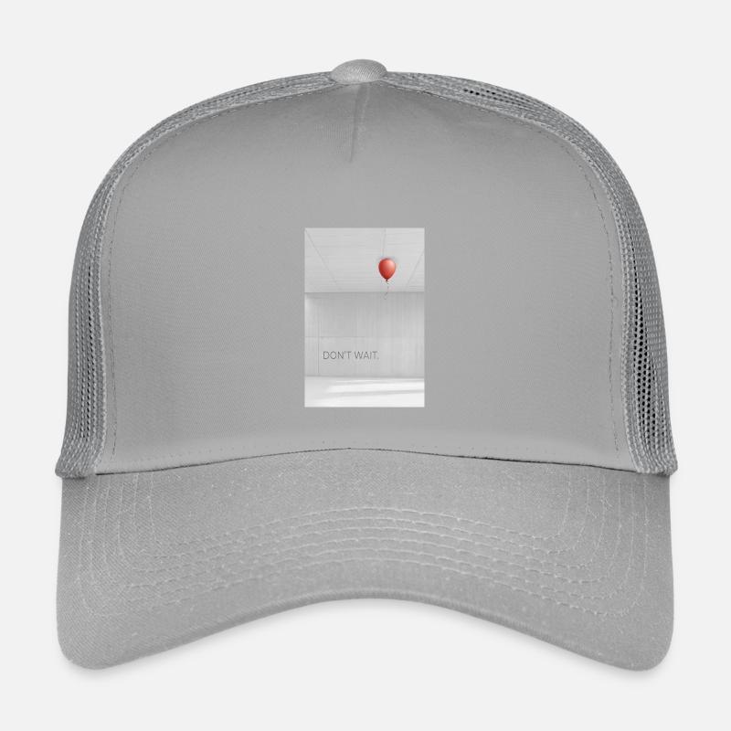 Don't wait Motivation Success Act Now Kids’ Trucker Cap