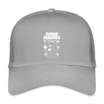 Sushi Makers Club - Kids’ Trucker Cap - light grey - Front