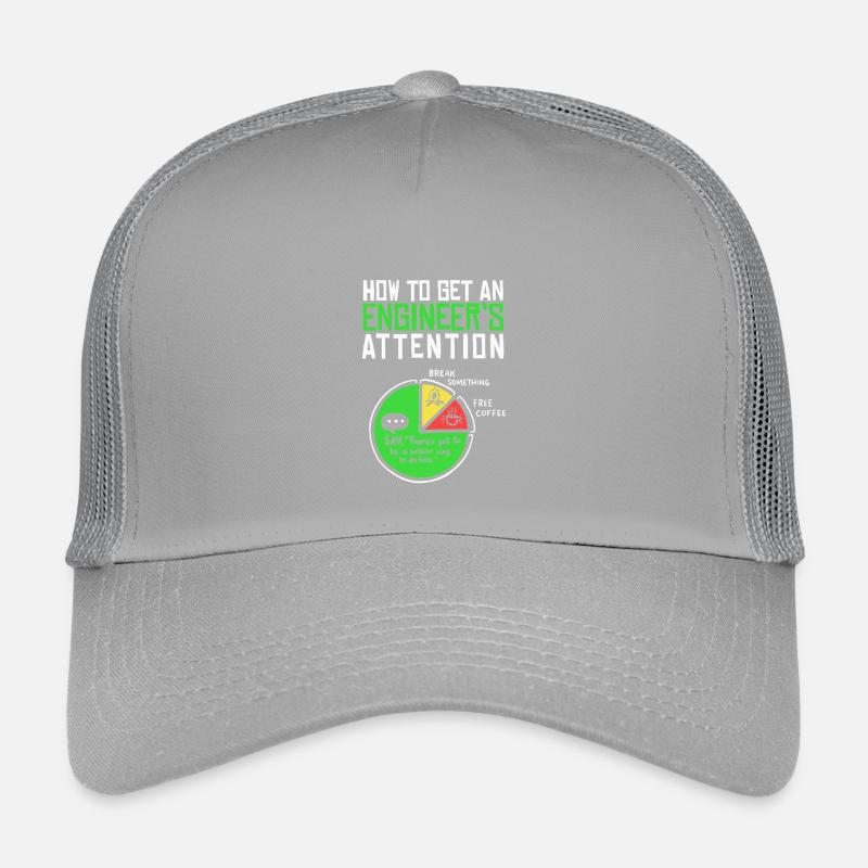 Engineer: How to Get Their Attention Kids’ Trucker Cap