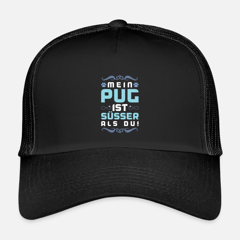 Dicton de chien carlin Casquette trucker enfant