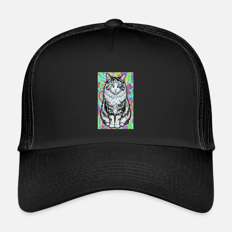 chat Casquette trucker enfant