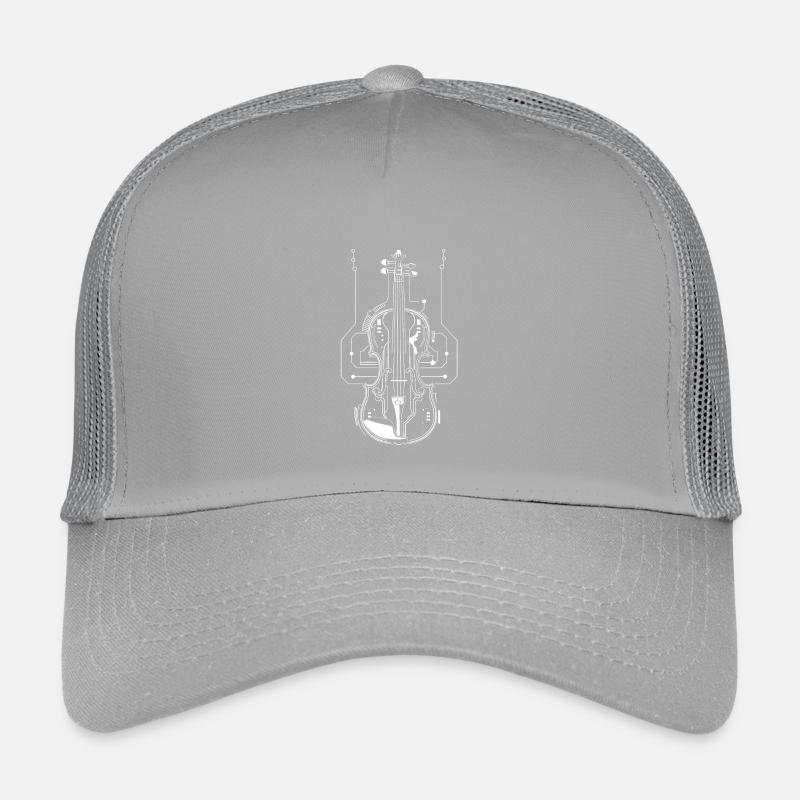 Fiddle Sketch Kids’ Trucker Cap