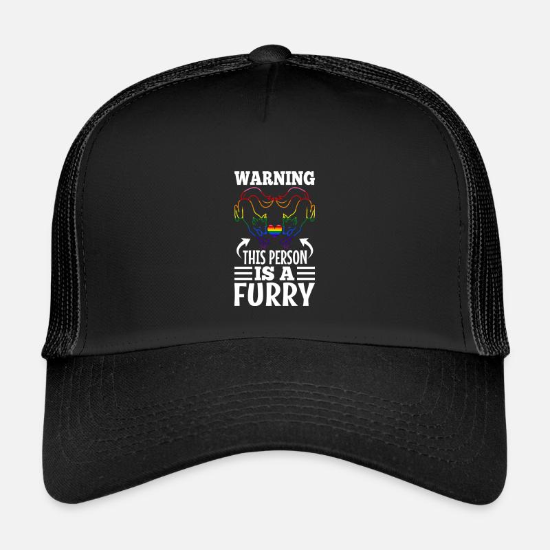 Warning This Person Is A Furry Kids’ Trucker Cap