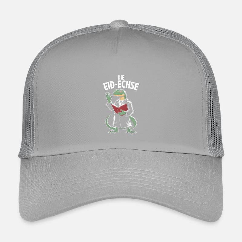 Oath Lizard Funny Justice Motif Kids’ Trucker Cap